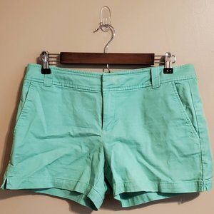 New York & Company Teal Shorts